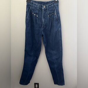 Vintage Rocky Mountain Denim Jeans In Dark Wash Size 27